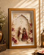 Load image into Gallery viewer, Antique Gold 1-Inch Shadow Box Frame – A4 / 8.3×11.7 Inch | Premium 3D Display Frame