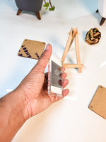 Load image into Gallery viewer, 2.5x3.5 Inch Magnetic Polaroid Acrylic Frame – Clear Photo Frame for Fridge Magnets & Custom Gifting