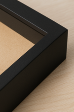Load image into Gallery viewer, Premium Depth Box Frame | Shadow Box for 3D Casting, Miniatures (BLACK)