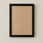 Load image into Gallery viewer, A4 Blank Photo Frame 0.5 Inch Moulding | Plain Black & White | Acrylic Front | Wall Mount