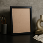 Load image into Gallery viewer, A4 Blank Photo Frame 0.5 Inch Moulding | Plain Black & White | Acrylic Front | Wall Mount