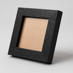 Load image into Gallery viewer, 2.5x2.5 Inch Micro Blank Photo Frame | Textured Black & White