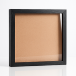 Load image into Gallery viewer, 10x10 Inch Shadow Box Frame | Textured White & Black | 1 Inch Depth | for Quilling Art, Miniatures & 3D Art