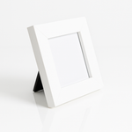 Load image into Gallery viewer, 2.5x2.5 Inch ( With Stand ) Micro Blank Photo Frame | Plain White