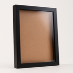 Load image into Gallery viewer, A4 Shadow Box Frame Plain White & Black | 1 Inch Depth Wall Mount Display for 3D Art, Miniatures, Quilling, die cast cars