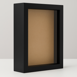 Load image into Gallery viewer, Premium Depth Box Frame | Shadow Box for 3D Casting, Miniatures (BLACK)