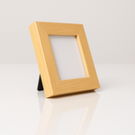 Load image into Gallery viewer, 2.5x2.5 Inch ( With Stand ) Micro Blank Photo Frame | Natural Wooden color