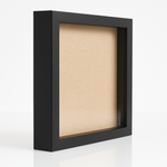 Load image into Gallery viewer, 10x10 Inch Shadow Box Frame | Plain White & Black | 1 Inch Depth | for Quilling Art, Miniatures, Die Cast Cars & 3D Art