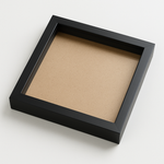 Load image into Gallery viewer, 10x10 Inch Shadow Box Frame | Plain White & Black | 1 Inch Depth | for Quilling Art, Miniatures, Die Cast Cars & 3D Art