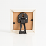 Load image into Gallery viewer, 2.5x2.5 Inch( With Stand ) Micro Blank Photo Frame With Tabletop | Textured White