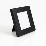 Load image into Gallery viewer, 2.5x2.5 Inch ( With Stand ) Micro Blank Photo Frame | Plain Black