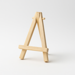 Load image into Gallery viewer, Mini Wooden Easel Stand 5 Inch Tabletop Display | Mini Art, Photo Frame, Card Holder for Events & Home Décor