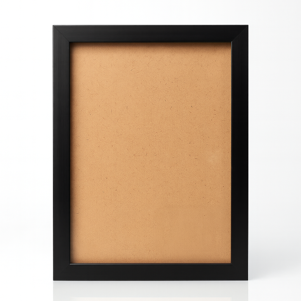 A4 Shadow Box Frame Plain White & Black | 1 Inch Depth Wall Mount Display for 3D Art, Miniatures, Quilling, die cast cars