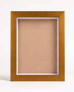 Load image into Gallery viewer, Antique Gold 1-Inch Shadow Box Frame – A5 / 6×8 Inch| Premium 3D Display Frame