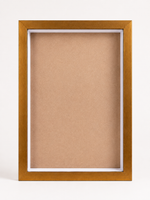 Load image into Gallery viewer, Antique Gold 1-Inch Shadow Box Frame – A4 / 8.3×11.7 Inch | Premium 3D Display Frame