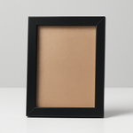 Load image into Gallery viewer, 4x6/A6 Blank Photo Frame 0.5 Inch Moulding | Plain Black &amp; White | Acrylic Front | Wall Mount
