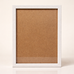 Load image into Gallery viewer, A4 Blank Photo Frame 0.5 Inch Moulding | Textured Black &amp; White | Acrylic Front | Wall Mount