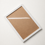 Load image into Gallery viewer, A4 Blank Photo Frame 0.5 Inch Moulding | Textured Black &amp; White | Acrylic Front | Wall Mount