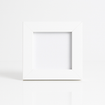Load image into Gallery viewer, 2.5x2.5 Inch ( With Stand ) Micro Blank Photo Frame | Plain White
