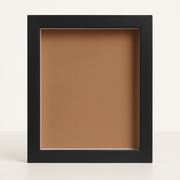6x8 Inch (A5) Shadow Box Frame ( PLAIN BLACK ) with 1 Inch Inner Depth – Display for Quilling, Diecast Cars & Miniatures