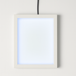 Load image into Gallery viewer, A4 Shadow Box Frame 1 Inch Depth with High Brightness LED With LGP Sheet | Textured Black &amp; White
