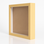 Load image into Gallery viewer, 10x10 Inch Shadow Box Frame | Natural Wood Shade | 1 Inch Depth | for Quilling Art, Miniatures &amp; 3D Art
