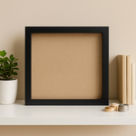 Load image into Gallery viewer, 10x10 Inch Shadow Box Frame | Plain White &amp; Black | 1 Inch Depth | for Quilling Art, Miniatures, Die Cast Cars &amp; 3D Art

