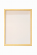 Load image into Gallery viewer, A3 ( 11.7 x 16.5 inch ) 1 Inch depth shadow box frame | Step Natural Wood Shade | wall mount hooks
