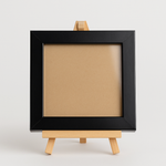 Load image into Gallery viewer, 4x4 Inch Mini Blank Photo Frame | Plain Black &amp; White
