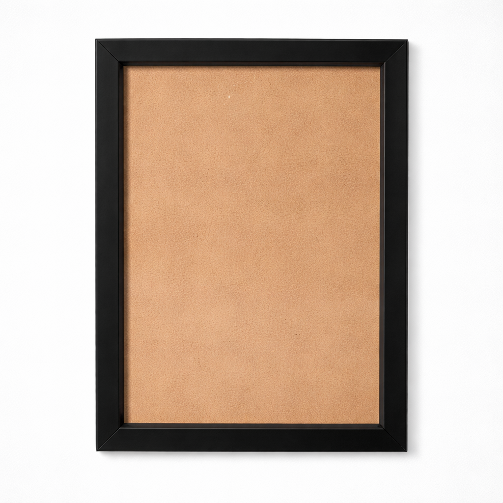A5/6x8 inch Photo Frame 0.5 Inch Moulding | Plain Black & White | Acrylic Front | Wall Mount