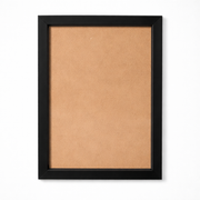 A5/6x8 inch Photo Frame 0.5 Inch Moulding | Plain Black & White | Acrylic Front | Wall Mount