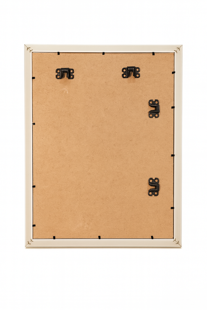 A3 ( 11.7 x 16.5 inch ) 1 Inch depth shadow box frame | Step Natural Wood Shade | wall mount hooks