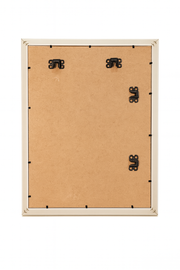 A3 ( 11.7 x 16.5 inch ) 1 Inch depth shadow box frame | Step Natural Wood Shade | wall mount hooks